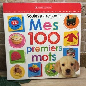 Mes 100 premiers mots Soulève et regarde Book